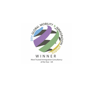 2014 Global Mobility and Immigration Awards, Winner badge